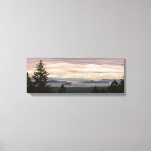 Customisable Canvas Print: San Juan Islands Pano Print