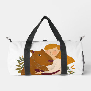Customisable Capybara Duffel Bag