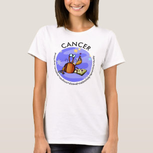 Customisable Cartoon Cancer Crab traits Zodiac T-Shirt