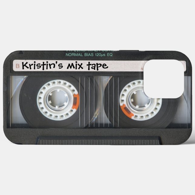 Customisable Cassette Mix Tape Case-Mate iPhone Ca Case-Mate iPhone Case (Back (Horizontal))