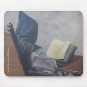 Customisable Catholic Monk mousepad
