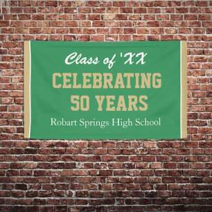 Customisable! Celebrate any year reunion banner