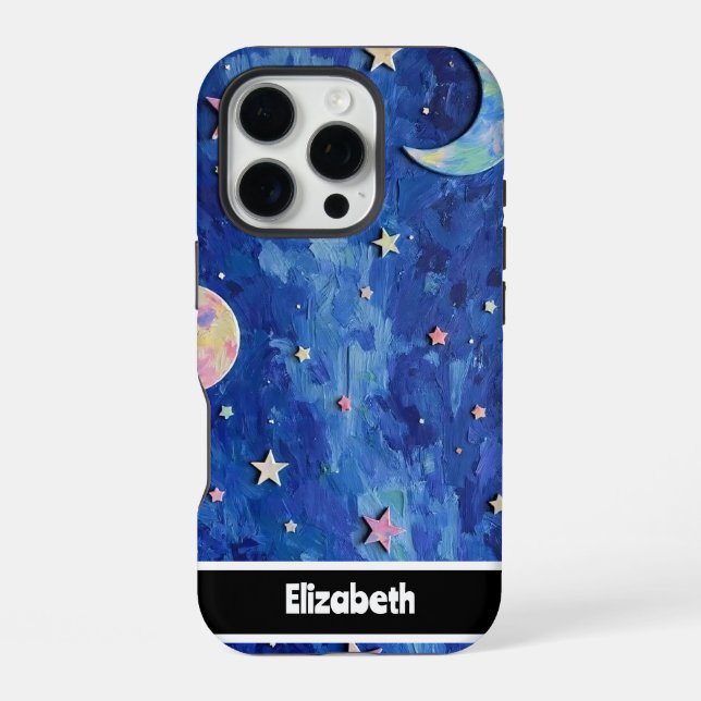 Customisable Celestial Night Phone Cover (Back)