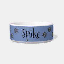 Customisable Ceramic Pet Bowl W/Name