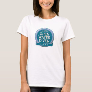 Customisable Certified Open Water Diver T-Shirt
