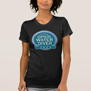 Customisable Certified Open Water Diver T-Shirt