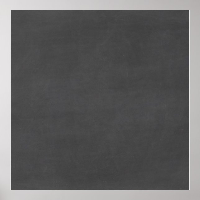 Customisable Chalkboard Background Poster (Front)