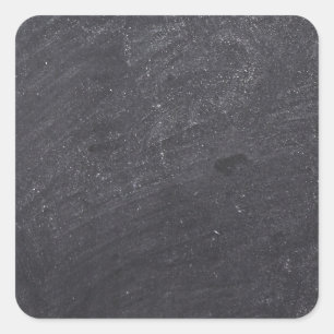 Customisable Chalkboard Background Square Sticker