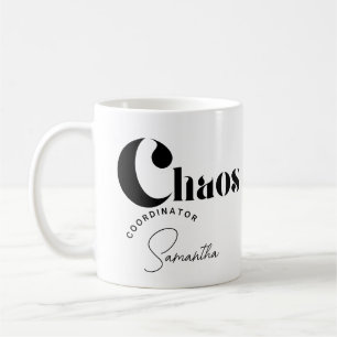Customisable "Chaos Coordinator" Mug Workplace