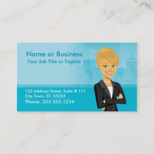Customisable Character Business Card