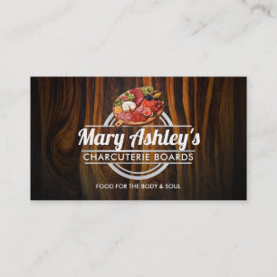 Customisable Charcuterie business cards