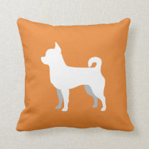 Customisable Chihuahua Silhouette Pillow