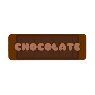 Customisable Chocolate Bakery Labels