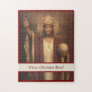 Customisable Christ the King Jigsaw Puzzle
