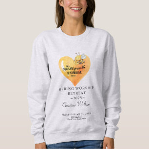 Customisable Christian Group Sweatshirt