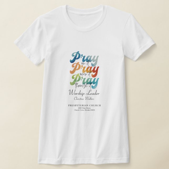 Customisable Christian Group T-Shirt (Laydown)