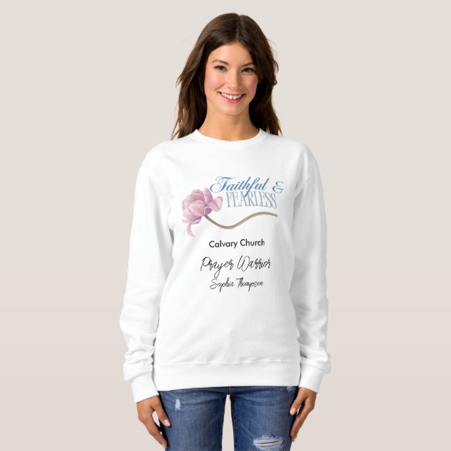 Customisable Christian Group T-Shirt Sweatshirt (Front Full)
