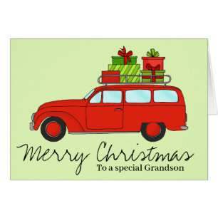 Customisable Christmas Car with gifts