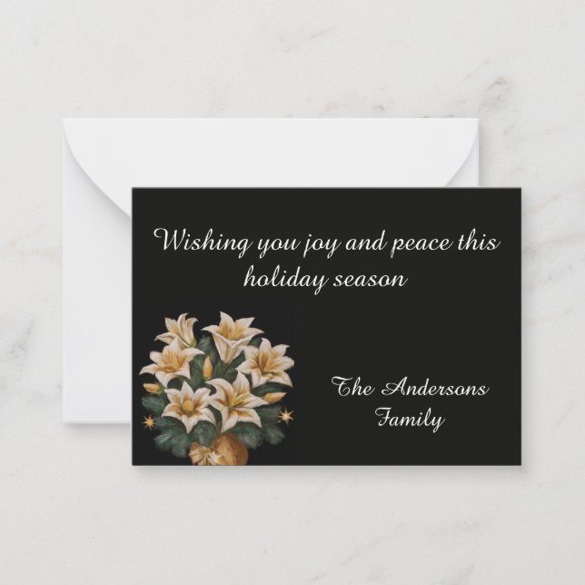 Customisable Christmas Card (Front)