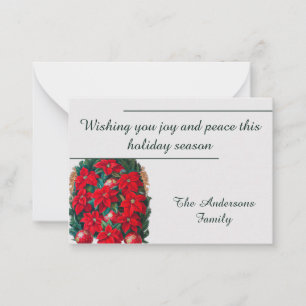 Customisable Christmas Card