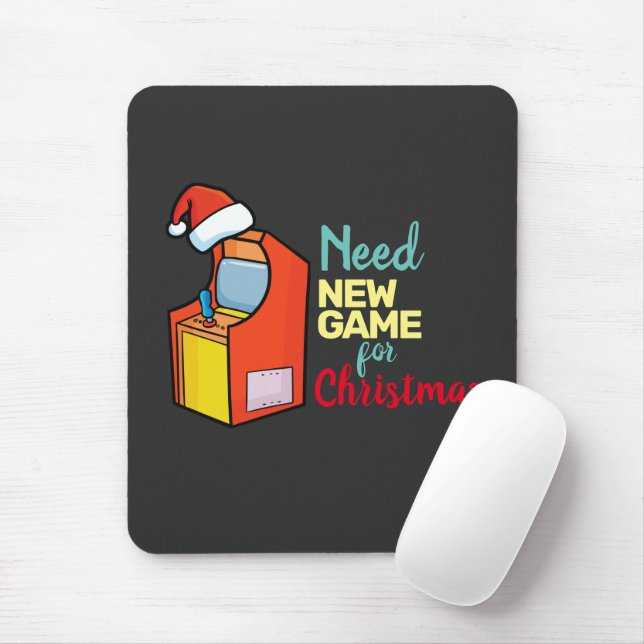Customisable Christmas Game Mouse Pad (With Mouse)