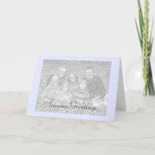 Customisable Christmas/Hanukkah Photo - Customised Holiday Card
