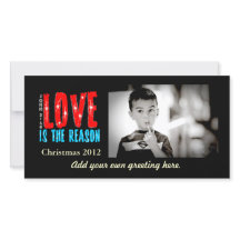 Customisable Christmas/Holiday Photo Greeting Card