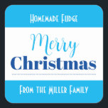 Customisable Christmas Label HM001_22sqv1<br><div class="desc">Merry Christmas - or change the wording to the year or whatever you'd like. You can edit all type if you'd need. Check out more shapes and sizes (I can make anything you'd like) on my website: www.DavetDesigns.com</div>