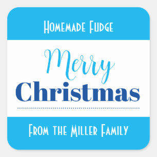 Customisable Christmas Label HM001_22sqv1