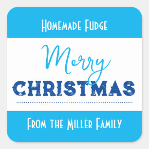 Customisable Christmas Label HM001_22sqv2