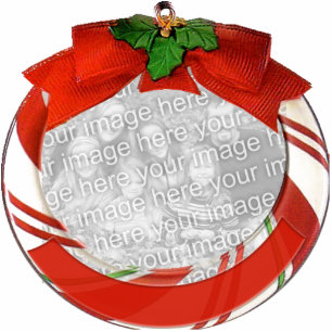 Customisable Christmas Ornament Standing Photo Sculpture