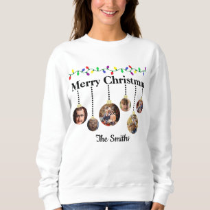 Customisable Christmas Ornament Sweatshirt