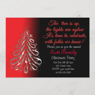 Customisable Christmas Party Invitation