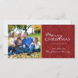 Customisable Christmas Photo Cards