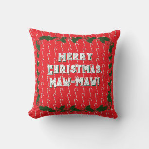 Customisable Christmas Photo Cushion