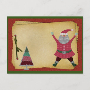 Customisable Christmas RECIPE CARD
