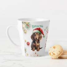 Customisable Christmas Santa Mini Dachshund