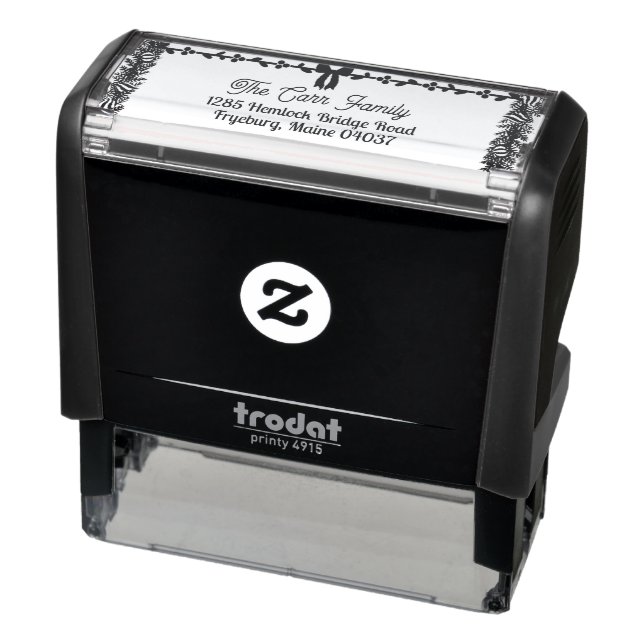 Customisable Christmas self-inking stamp (Product)