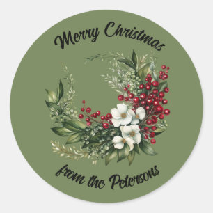 Customisable Christmas Sticker