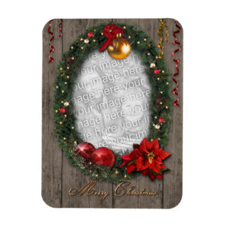 Customisable Christmas Wreath Magnet