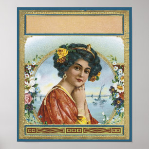 Customisable Cigar Label 2 Poster