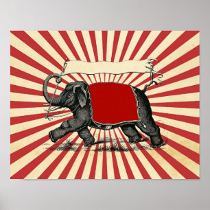 Customisable Circus Poster