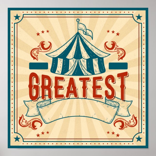 Customisable Circus Poster (Front)