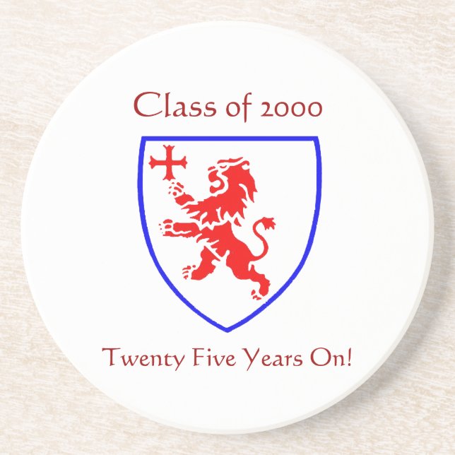 CUSTOMISABLE Class of 2000 Class Reunion Coaster (Front)