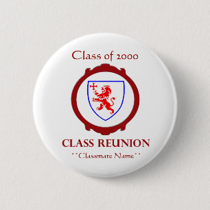 CUSTOMISABLE Class of 2000 Reunion Name Badge