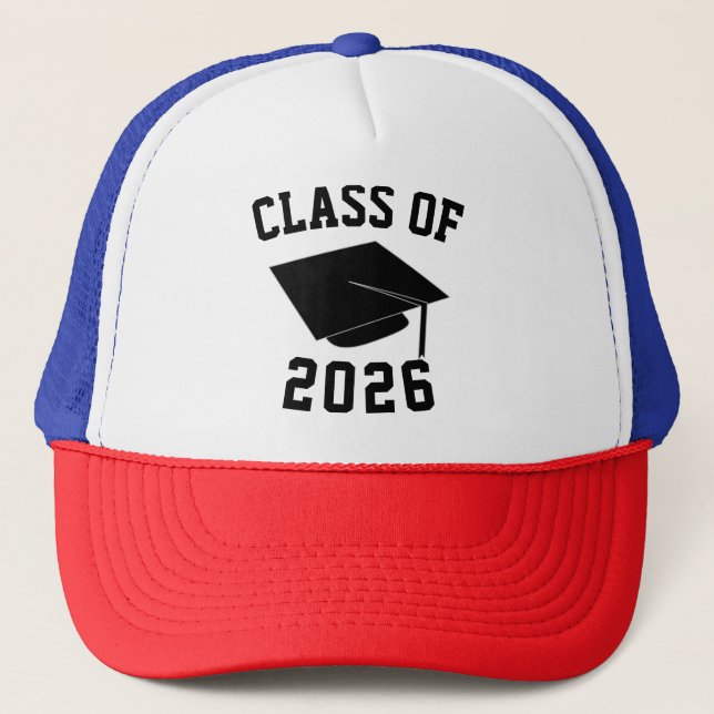 Customisable "Class Of"  Trucker Hat (Front)
