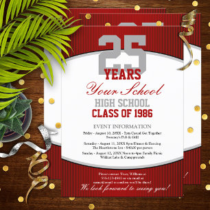 Customisable Class Reunion Invitation