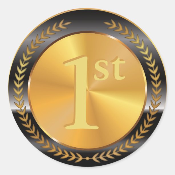 Medal Stickers & Labels Zazzle UK