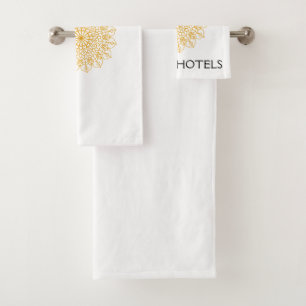 Customisable Classy Hotel Towels
