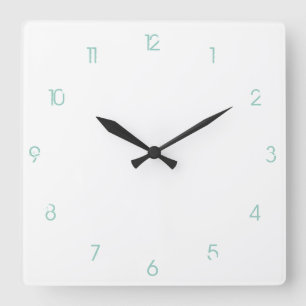 Customisable clock numbers